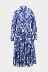 Michael Kors Collection Poplin Printed Dress