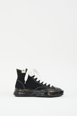 Maison Mihara Yasuhiro Canvas Sole Dip High Top Sneaker