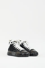 Maison Mihara Yasuhiro Canvas Sole Dip High Top Sneaker
