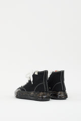 Maison Mihara Yasuhiro Canvas Sole Dip High Top Sneaker