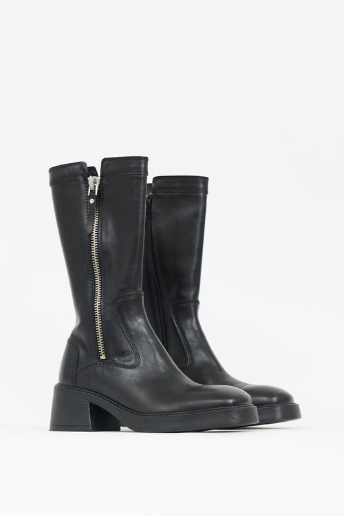 Miista Leather Anke Boot