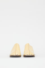 Miista Yellow Patent Mule
