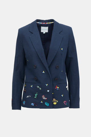 Mira Mikati Patches Blazer