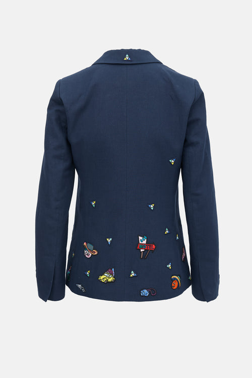 Mira Mikati Patches Blazer