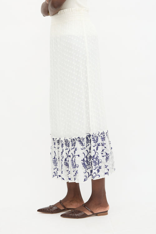 Misa Embroidered Darcia Skirt