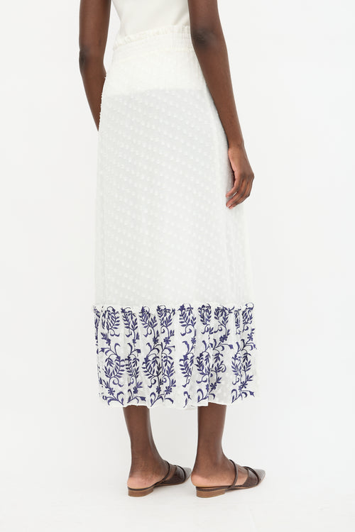 Misa Embroidered Darcia Skirt