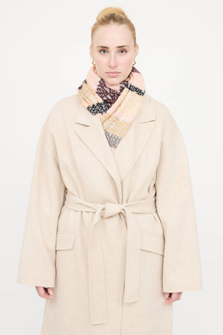 Missoni Mohair and Silk Knit Scarf