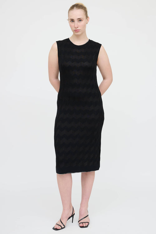Missoni Knit Zig Zag Dress