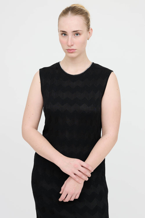 Missoni Knit Zig Zag Dress