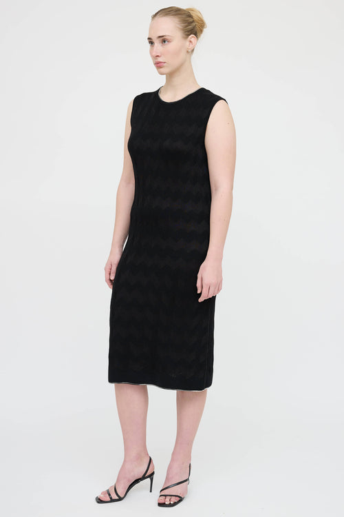 Missoni Knit Zig Zag Dress