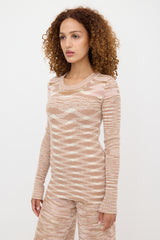 Missoni Cashmere Ribbed & Mesh Set