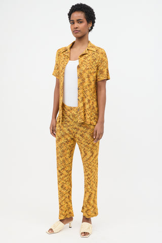 Missoni Chevron Knit Lounge Pants