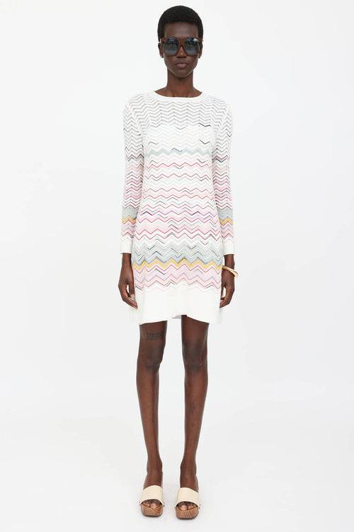 Knit Zig Zag Dress