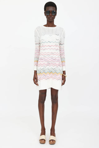 Knit Zig Zag Dress
