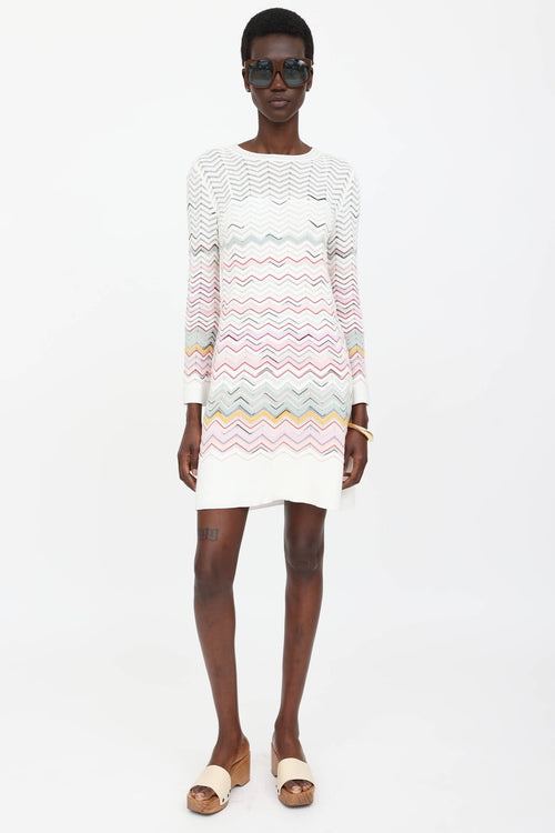 Knit Zig Zag Dress