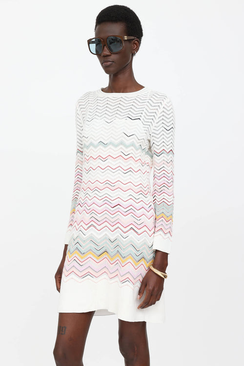 Knit Zig Zag Dress