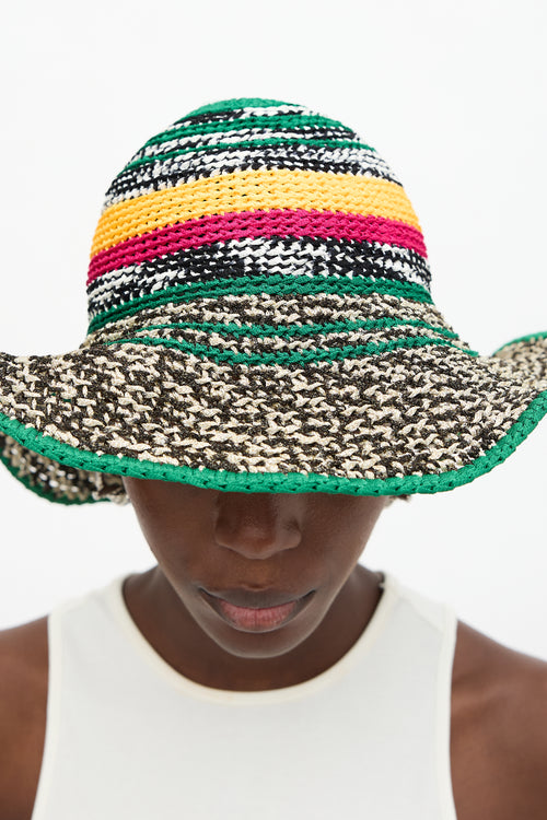 Missoni Crochet Bucket Hat