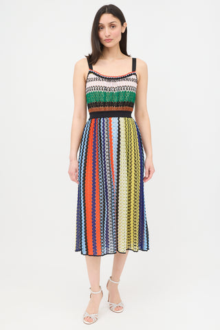 Missoni Crochet Stripe Dress