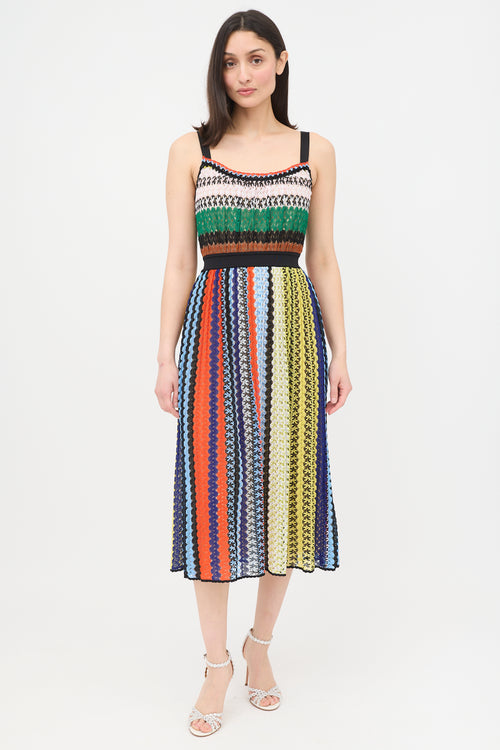 Missoni Crochet Stripe Dress