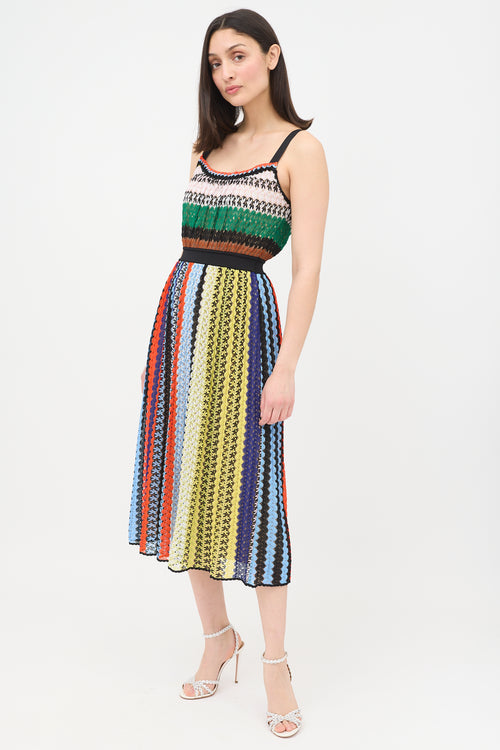 Missoni Crochet Stripe Dress