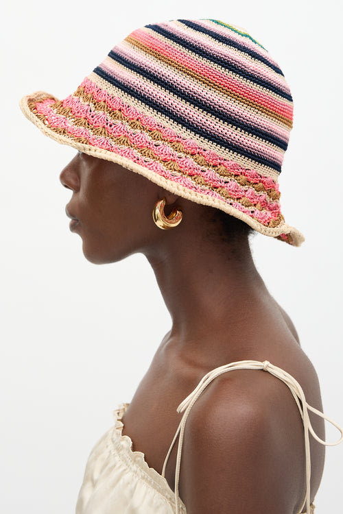 Missoni Crochet Bucket Hat