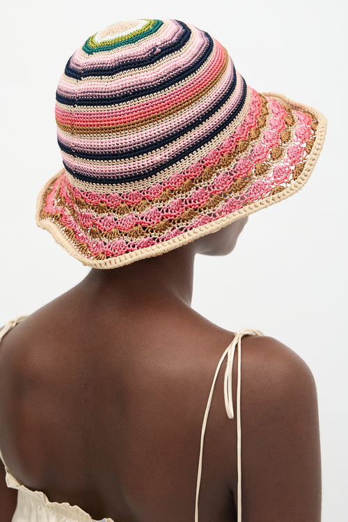 Missoni Crochet Bucket Hat