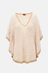 Missoni Crochet Metallic Shawl