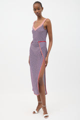 Missoni Dot Chevron Double Slit Dress