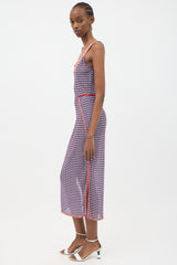 Missoni Dot Chevron Double Slit Dress