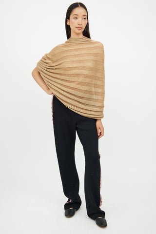 Missoni Gold Knit Circle Shrug