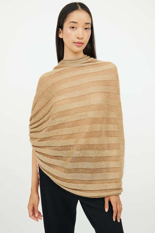 Missoni Gold Knit Circle Shrug