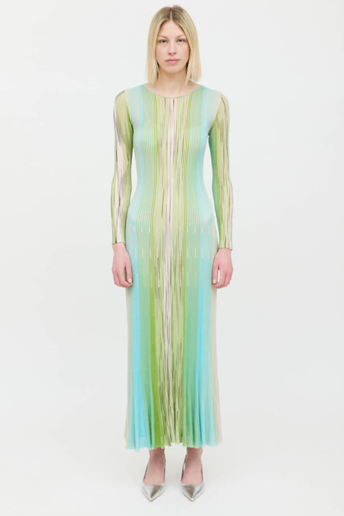 Missoni Ribbed Striped Dress
