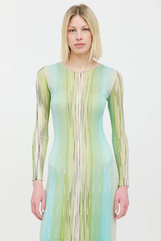 Missoni Ribbed Striped Dress