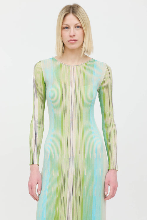 Missoni Ribbed Striped Dress