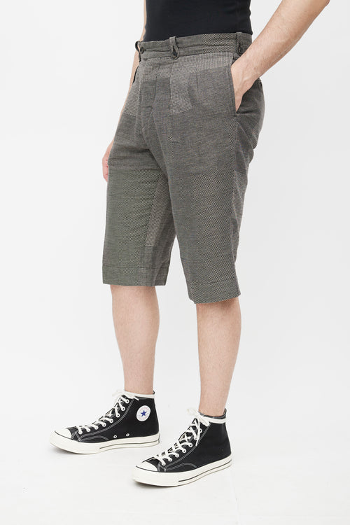 Missoni Grey & Black Knit Short