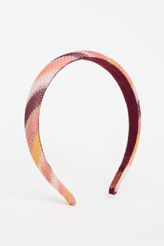 Missoni Knit Striped Hairband