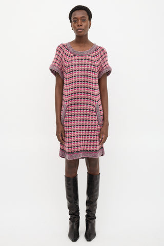 Missoni Knit Cape Dress