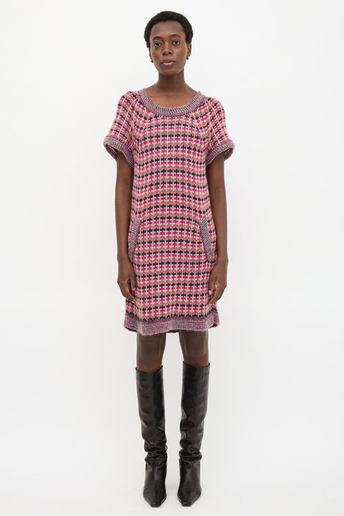 Missoni Knit Cape Dress