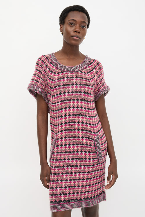 Missoni Knit Cape Dress