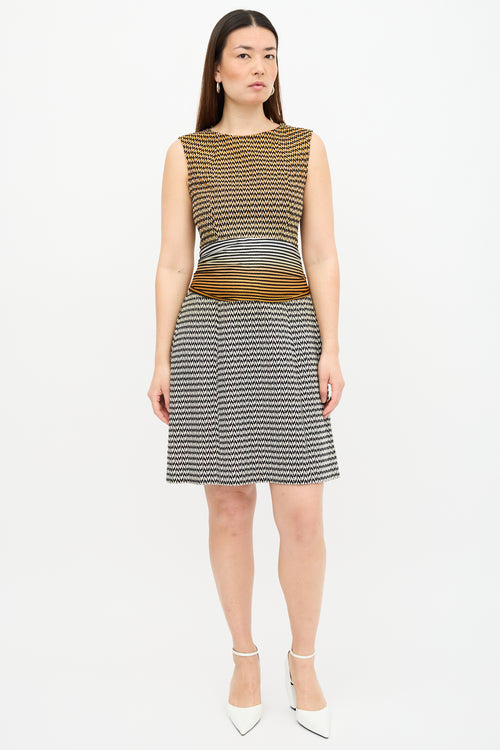 Missoni Knit Chevron Dress