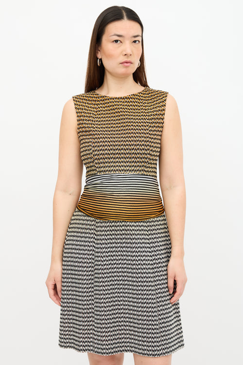 Missoni Knit Chevron Dress