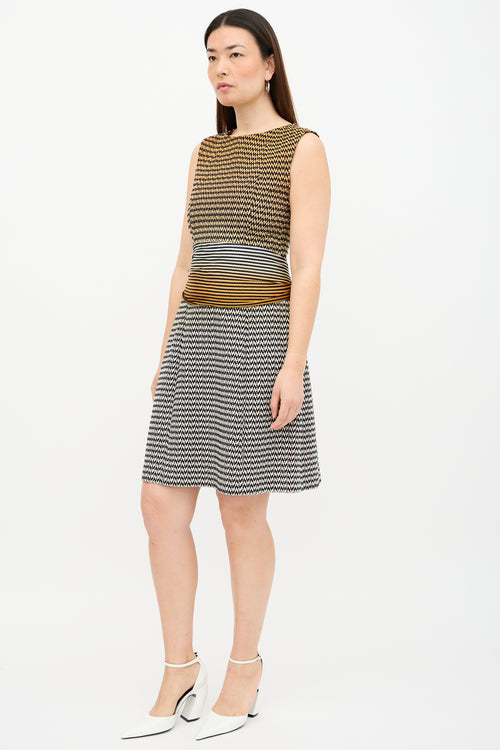 Missoni Knit Chevron Dress