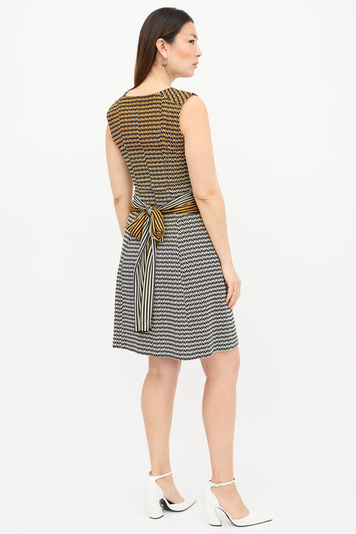 Missoni Knit Chevron Dress