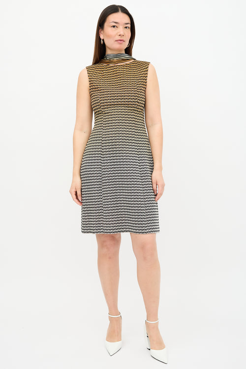 Missoni Knit Chevron Dress