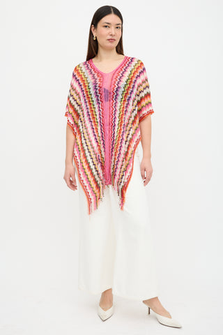 Missoni Knit Chevron Shawl