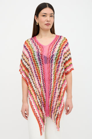 Missoni Knit Chevron Shawl
