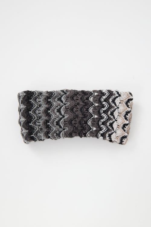Missoni Knit Chevron Headband