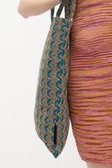 Missoni Knit Chevron Tote Bag