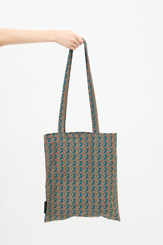 Missoni Knit Chevron Tote Bag
