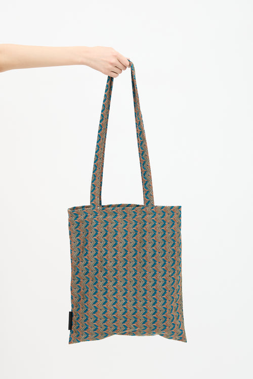 Missoni Knit Chevron Tote Bag